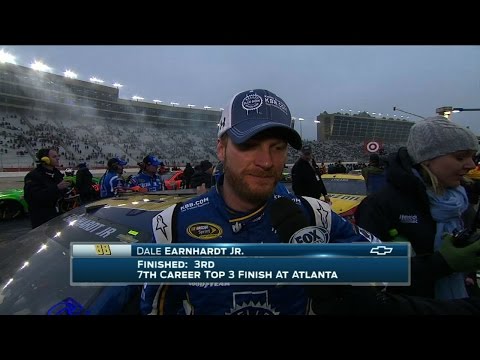 Dale Earnhardt Jr. Finishes Top 3 at Atlanta – 2015 NASCAR Sprint Cup