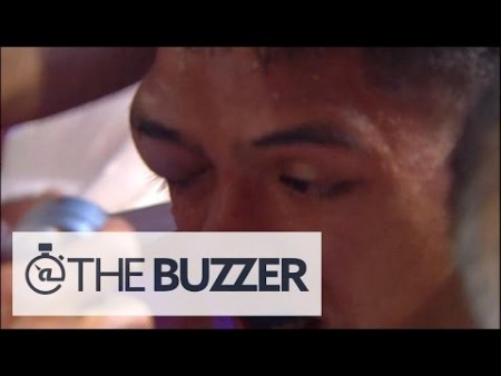 Huge lump on boxer’s face stops fight